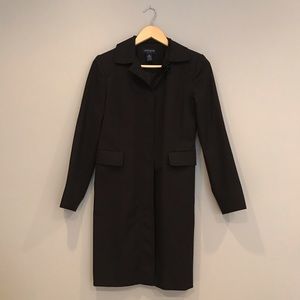 Ann Taylor Black Trench Jacket